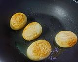 A picture of step 3 of Spinach Egg Curry.