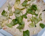 Une image de l'étape 2 de Wraps jambon fromage.
