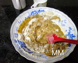 A picture of step 4 of Dates cake.