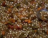 A picture of step 5 of Sabudana khichdi.