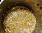 A picture of step 1 of Mong Masoor Daal.