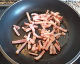 Foto del paso 1 de la receta: Capellini con shiitakes y bacon