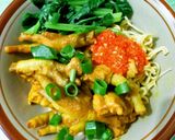 Foto langkah ke 7 dari resep Mie Ayam Ceker Simple Sederhana.