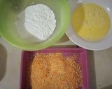 Foto langkah ke 4 dari resep Chicken Katsu Chrispy + Salad Segar ala HokB*n.