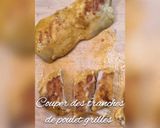 Une image de l'étape 6 de Panini poulet pesto tomates mozzarella.
