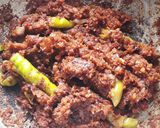 A picture of step 3 of Mutton Roast.