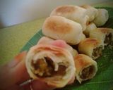 Foto langkah ke 5 dari resep Bakpia kering isi kacang hijau.