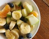 A picture of step 2 of No Fuss Fruit Salad.