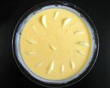 A picture of step 4 of Pear Clafoutis.
