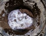 A picture of step 2 of Oreo cake in pressure cooker(steamed).