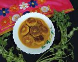 A picture of step 7 of Raw Banana Kofta Curry.