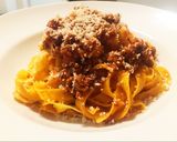 Bolognai ragu Tagliatelle tésztával (Az eredeti) 🇮🇹 Ragù alla bolognese con Tagliatelle recept fázis 9 fotója