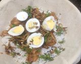 A picture of step 7 of Parda chicken Biryani.