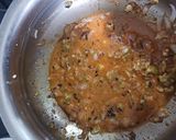 A picture of step 2 of Moong dal and Sponge gourd sabji.