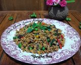 Foto langkah ke 4 dari resep Tumis Oncom Leunca Kemangi.