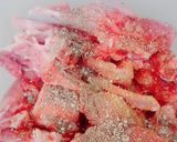 A picture of step 1 of Mutton steam.
