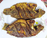 তেলাপিয়া মাছ ভাজা। রেসিপির ধাপ 2 ছবি