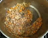 A picture of step 3 of Legume and Grain Soup.