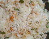 वेजिटेबल फ्राइड राइस (vegetables fried rice recipe in Hindi) रेसिपी चरण 5 फोटो