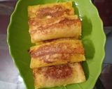 Foto langkah ke 5 dari resep Pisang keju roti.