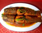 কালো জিরে ফোড়ন দিয়ে বাটা মাছের ঝোল রেসিপির ধাপ 2 ছবি