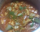 A picture of step 9 of Chicken manchurian.