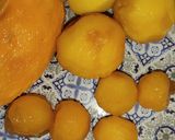 A picture of step 1 of Mixed Fruit Punch 🍹🥭🍑🍊.