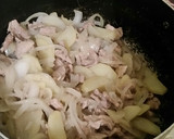 Foto del paso 2 de la receta: Bistec de puerco con cebolla y papas en salsa de jitomate