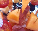 Une image de l'étape 1 de Brochettes apero.