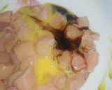 A picture of step 2 of Chicken Manchurian.