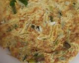 Foto del paso 3 de la receta Tortilla de ajitos tiernos con flor de sal a las pimientas