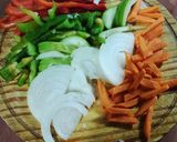 Foto del paso 1 de la receta: Wok de verduras con arroz