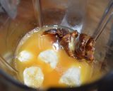 Foto del paso 4 de la receta: Zumo de naranja, plátano y dátiles