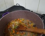 A picture of step 5 of Healthy Pulao.