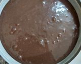 A picture of step 2 of White chocolate cake.