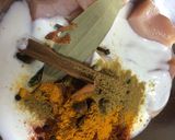 A picture of step 3 of Chicken Biryani.