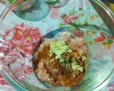A picture of step 1 of Kolkata Style Fowl Cutlet.