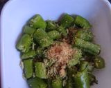 हरी मिर्ची (Hari mirchi recipe in Hindi) रेसिपी चरण 3 फोटो