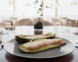 Foto del paso 6 de la receta: Calabacines asados con Carne Magra y Gorgonzola