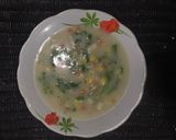 Foto langkah ke 5 dari resep Chicken Soup Ala KFC modifikasi | Spinach Chicken Soup | #ResepSederhana #AnekaSoup #CABE.