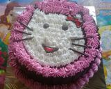 Foto langkah ke 14 dari resep Cake ultah rasa nyoklat.