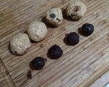 Foto del paso 4 de la receta: Cookies de avena y pepitas de chocolate rellenas (sin gluten)