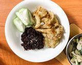 Hình bước làm 2 của món Giảm cân - eat clean: Dim sum tôm và nấm chiên chay