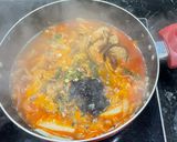 Hình bước làm 4 của món Mỳ jjambbong Hàn Quốc