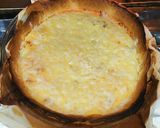A picture of step 6 of Quiche with Jamón Ibérico and Manchego Cheese.