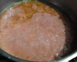 A picture of step 3 of Red sauce meat.