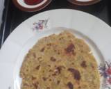 Multigrain dudhi thalipeeth recipe step 3 photo