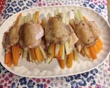 A picture of step 2 of Stuffed Chicken Wings.