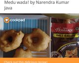 A picture of step 3 of Medu vada.