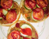 A picture of step 1 of Bun kabab.
